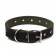 Collar combined leather/tarpaulin, dimensionless, 70 x 3.5 cm, Osh 25-60 cm, black