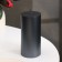 Candle-cylinder smooth, 5x10 cm, wet asphalt, 6 hours