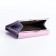 Women's wallet on magnet, purple color