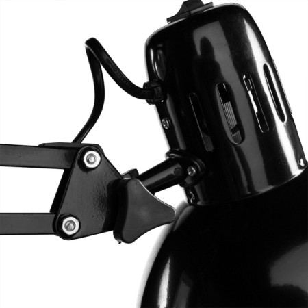 Senior 1x40W E27 table lamp, black 17x17x85 cm-2