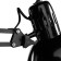 Senior 1x40W E27 table lamp, black 17x17x85 cm
