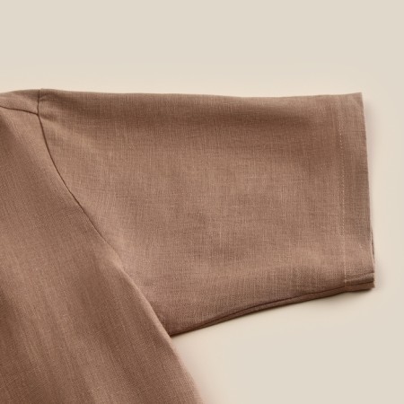 Male home -made suit (short sleeve and shorts) SL Home p. L, coffee-13