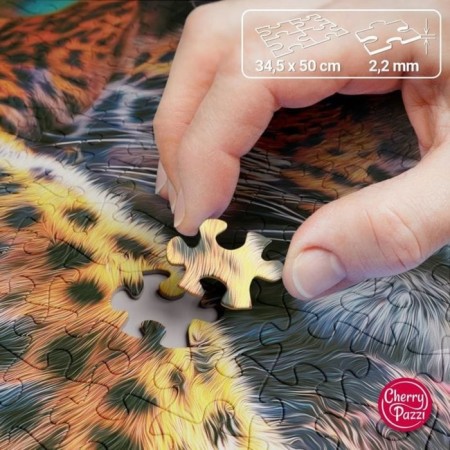 Leopard puzzle, 500 elements-2