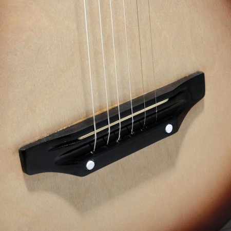 Acoustic guitar is 6 string, Menz. 650mm, strings metal, head with grooves-3