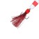 Bait jig flag No. 11, 9 cm, white, red