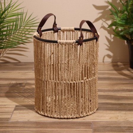 Set of wicker baskets, 3 pcs, 45x40x34 cm-5