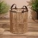 Set of wicker baskets, 3 pcs, 45x40x34 cm