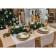 Porcelain dinner lunch share "Christmas", d = 25.5 cm