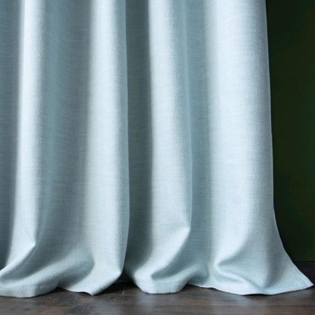 Set of curtains "Baddy", size 200 x 270 cm - 2 pcs, picking - 2 pcs, blue-2
