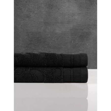 Terry towel Sofi de Marko Tiger, 450 g, size 100x150 cm, black color black-1