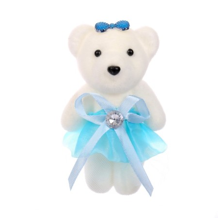Foam toy "Bear in a skirt", Mix color-5