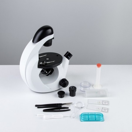 Laboratory multiplication microscope 80,200,400, backlight