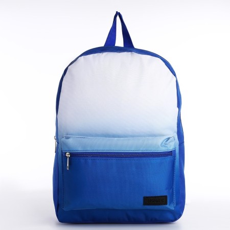 School textile school with a white gradient, 38x29x11 cm, blue color, lightning department-1