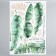 Stick plastic interior "palm leaves" 60x90 cm