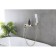 LEMARK MISTA LM6414WG bath mixer, single -leaf, pour 180 mm, watering can, white/gold