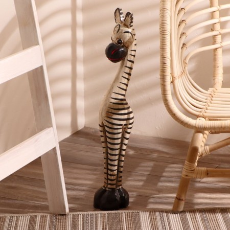 Souvenir tree "Zebra Tikhon" 60x11x11 cm