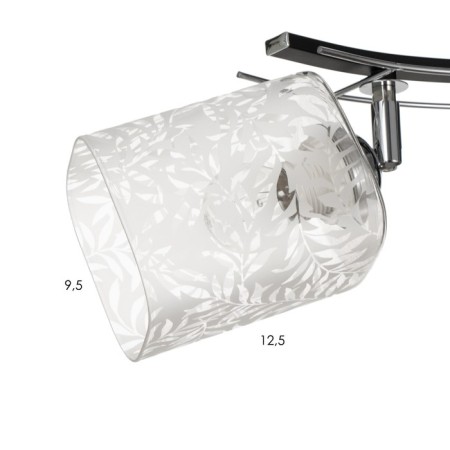 Chandelier 2773/2 E27 40W Black-chromium 40x20x15 cm Bayerlux-6