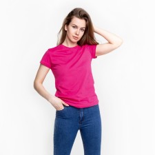 Women's T -shirt, pink mix, size 54