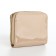 Women's wallet with lightning, beige color
