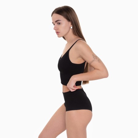 Top female, black color, size One size (42-48)-2