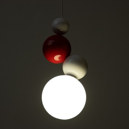 Luigi lamp LED 7W 3000-6000K white-red 12x29-129 cm-4