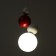 Luigi lamp LED 7W 3000-6000K white-red 12x29-129 cm