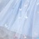Carnival set "Stylish Princess": rim, blue dress, height 104-110 cm