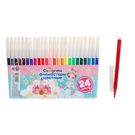 Fleeters 24 Calligrata colors, non -premised cap