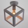 Lamp "Cub" 1HE27 40W white 23x23x30 cm Bayerlux
