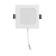 Luminous LED LED "downslate" 5W, 4000K, 475 lm, 220V, 90x25 mm, square 105329