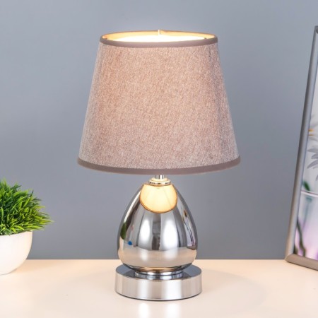 Table lamp 16712/1 E27 40W chrome 22x22x32 cm Risalux-1