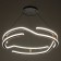 Origi lamp LED 264W 3000-6000K Black-gold 60x60x10-110 cm