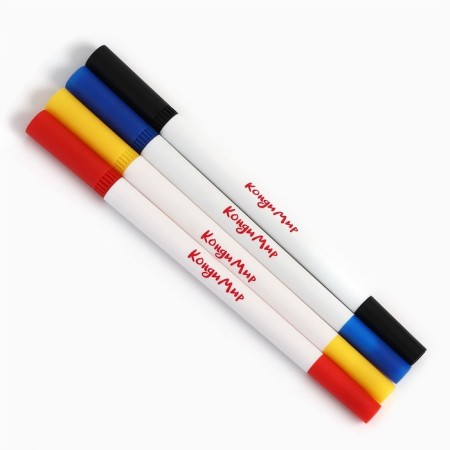 Food marker 2-third, set 4 colors (red, blue, yellow, black)-3