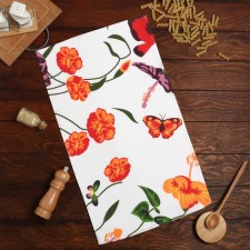 A kitchen towel, set of 5 pcs., Economy and I, size 32x58 cm, color mix, waffle, 120 g/m2, 100% cotton