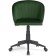 Computer chair Plastic Plastic/velor, black/green 59x60x78 cm