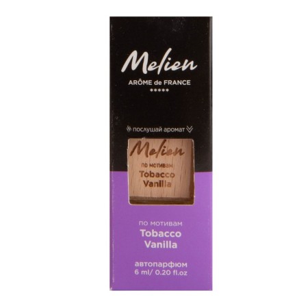 MELEN TOBACCO Vanilla flavor, on a mirror, 6 ml 298128c-1