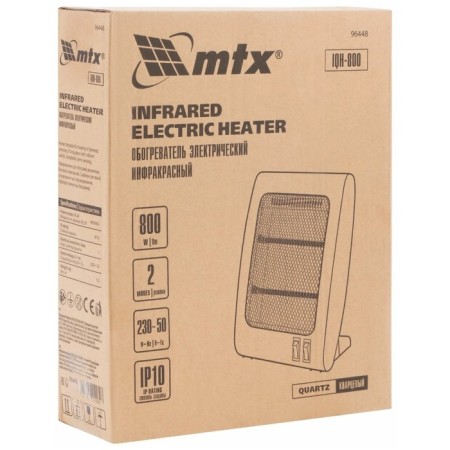 Heater MTX IQH-800, 230V, 800 watts, up to 10 m2, infrared-8