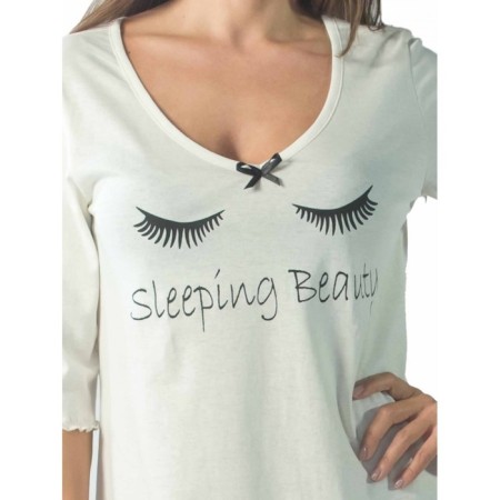 Night shirt Sleeping Beauty, size 44, ivory color-5