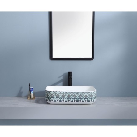 Haling shell Bronze de Luxe Nordic 2073, 500x400x135 mm, without overflow, faience-3