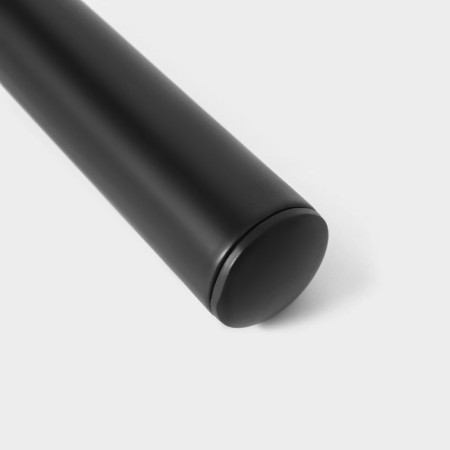 Spoon for ice cream Magistro Alum Black, black color-3