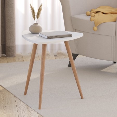 Journal table "Prism", 450 × 450 × 496 mm, color white snow