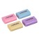 Synthetics Eraser, Devente Pastel, 22 x 18 x 10 mm, rectangular, mix x 4 colors, cardboard box