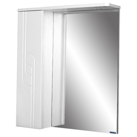 Bathroom Cabinet Mirror Iceberg Lilia 55, Left