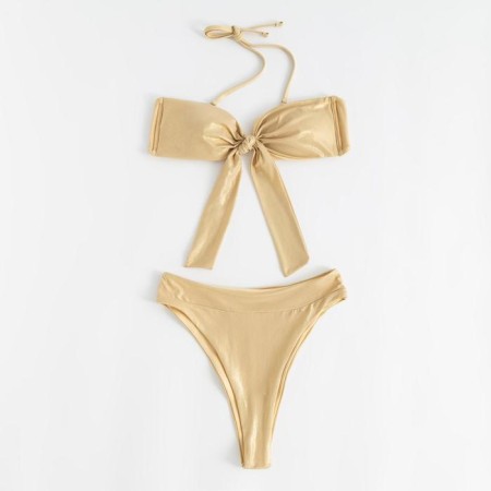 Women's swimsuit Minaku "Glow" Color Gold, size 50-6