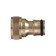 Fitting, internal thread 1/2 ", fast -fast connection, brass, Greengo