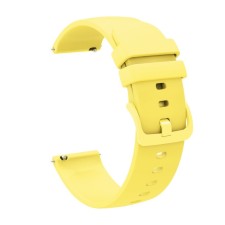 Smart hours strap, 19.5 mm, silicone, yellow