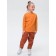 Jumper for girls, height 110 cm, amber color