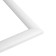 Frame for paintings (mirrors) 50 x 70 x 2.6 cm, wood, berta, white