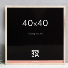 Photo frame from oak 