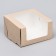 Confectionery packaging with a window, mix, 18 x 18 x 10 cm,